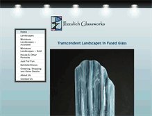 Tablet Screenshot of pezzulichglassworks.com